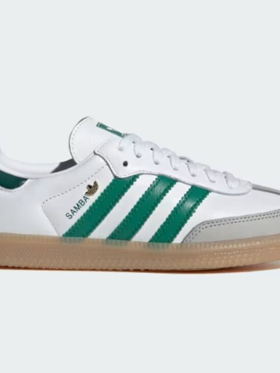 adidas Other - Adidas Samba OG — White/Green — US Men's 9